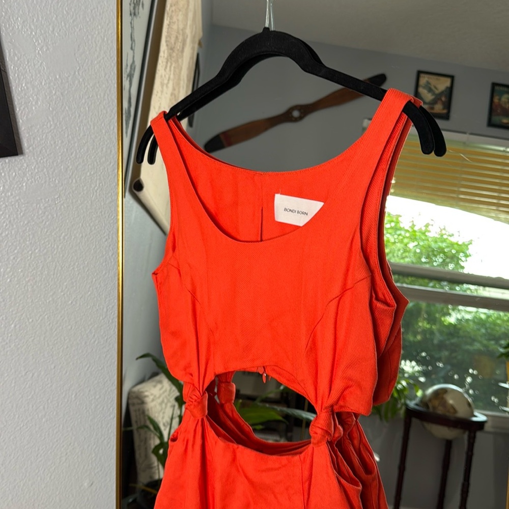 Bondi Born Tenerife Cut Out Maxi Dress in Viscose Rayon Blend - Picture 5 of 7